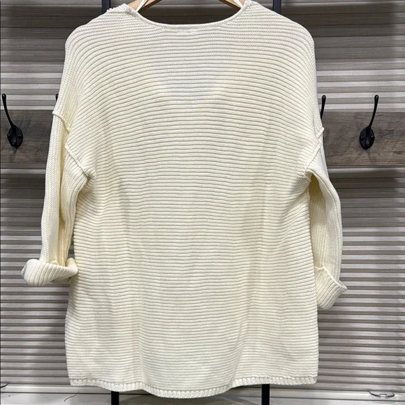 Women's Cream Sweater - Picture 8 of 8